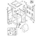 Jenn-Air JER8854BCS body diagram