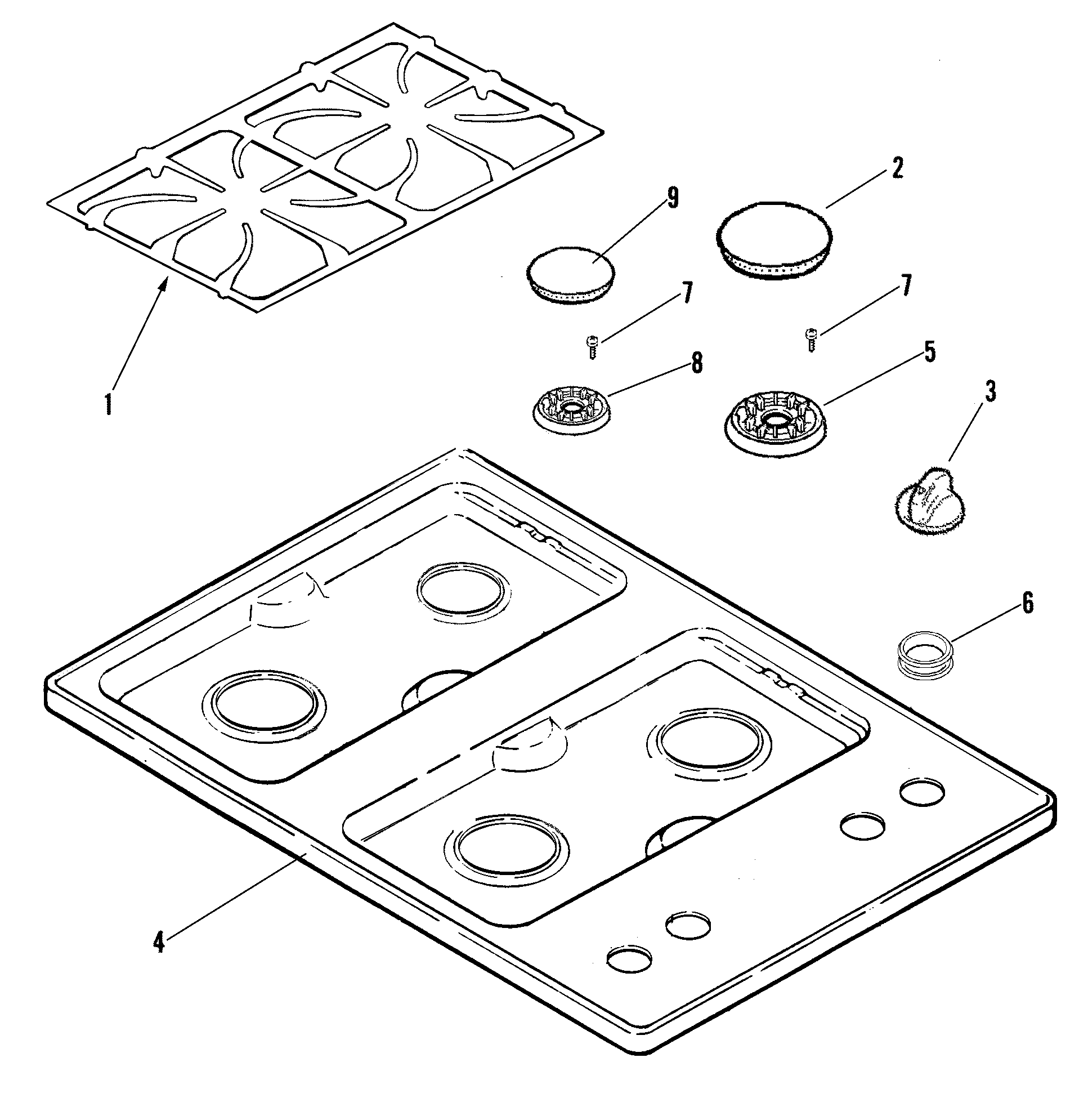 Top assembly