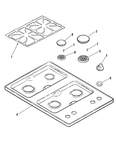 Top assembly
