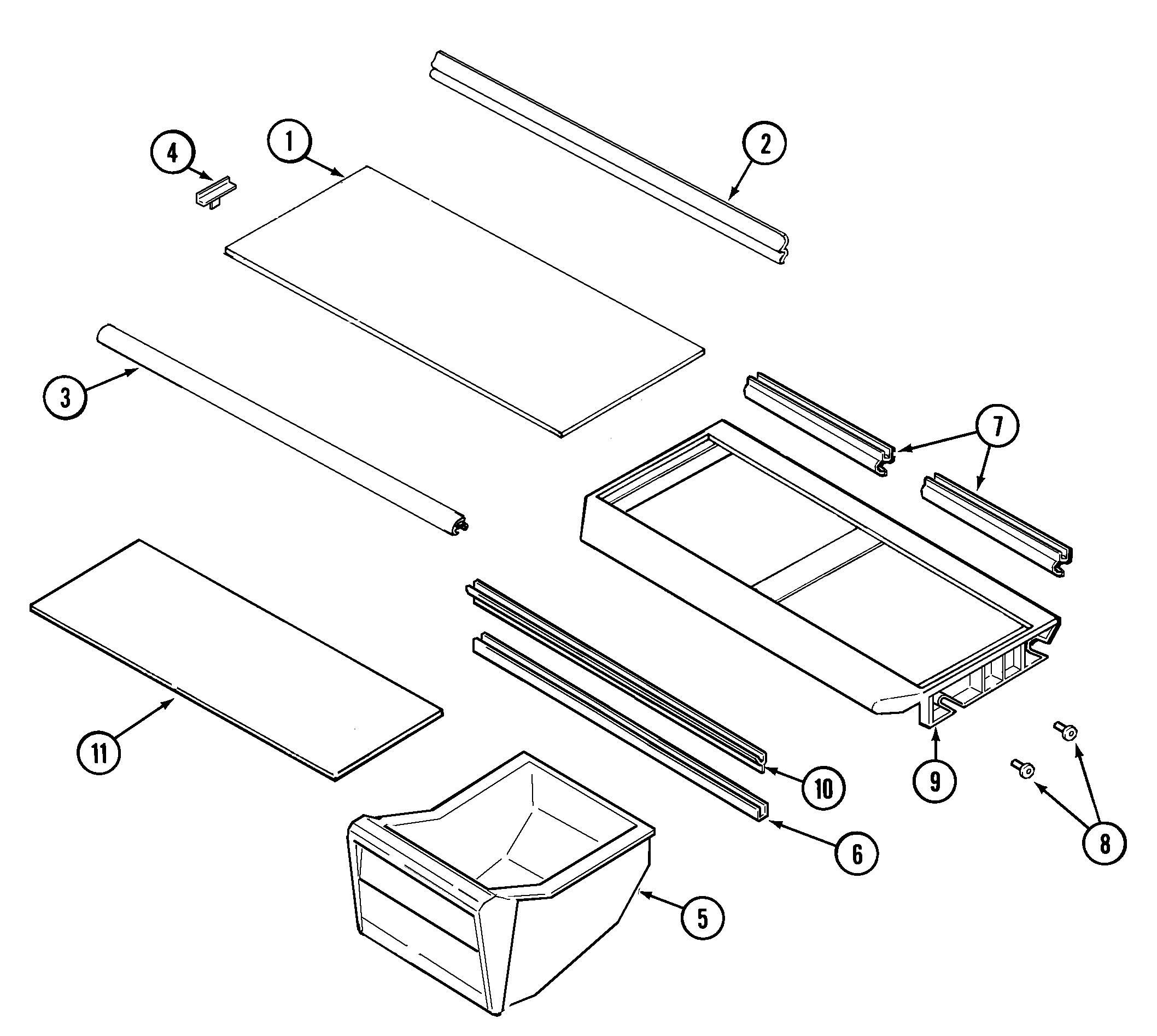 Shelves & accessories