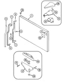 Freezer outer door