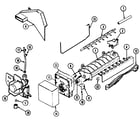 Jenn-Air JRTE218B optional ice maker kit (im107) diagram