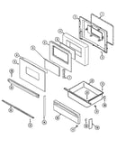 Door/drawer (ser. pre. 21)