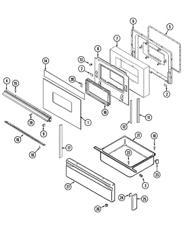 Door/drawer