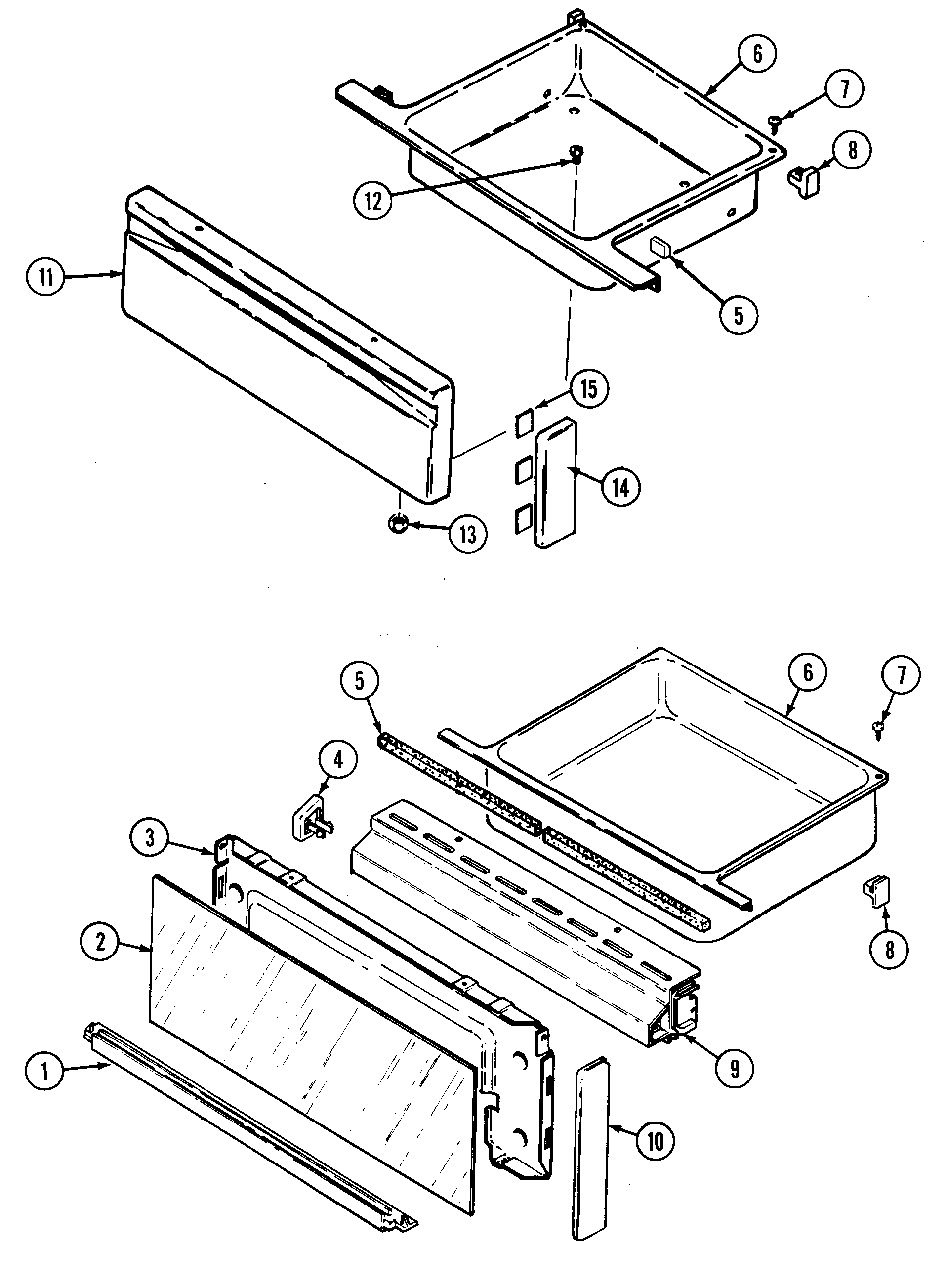 Drawer (3888vra,3888vrv)