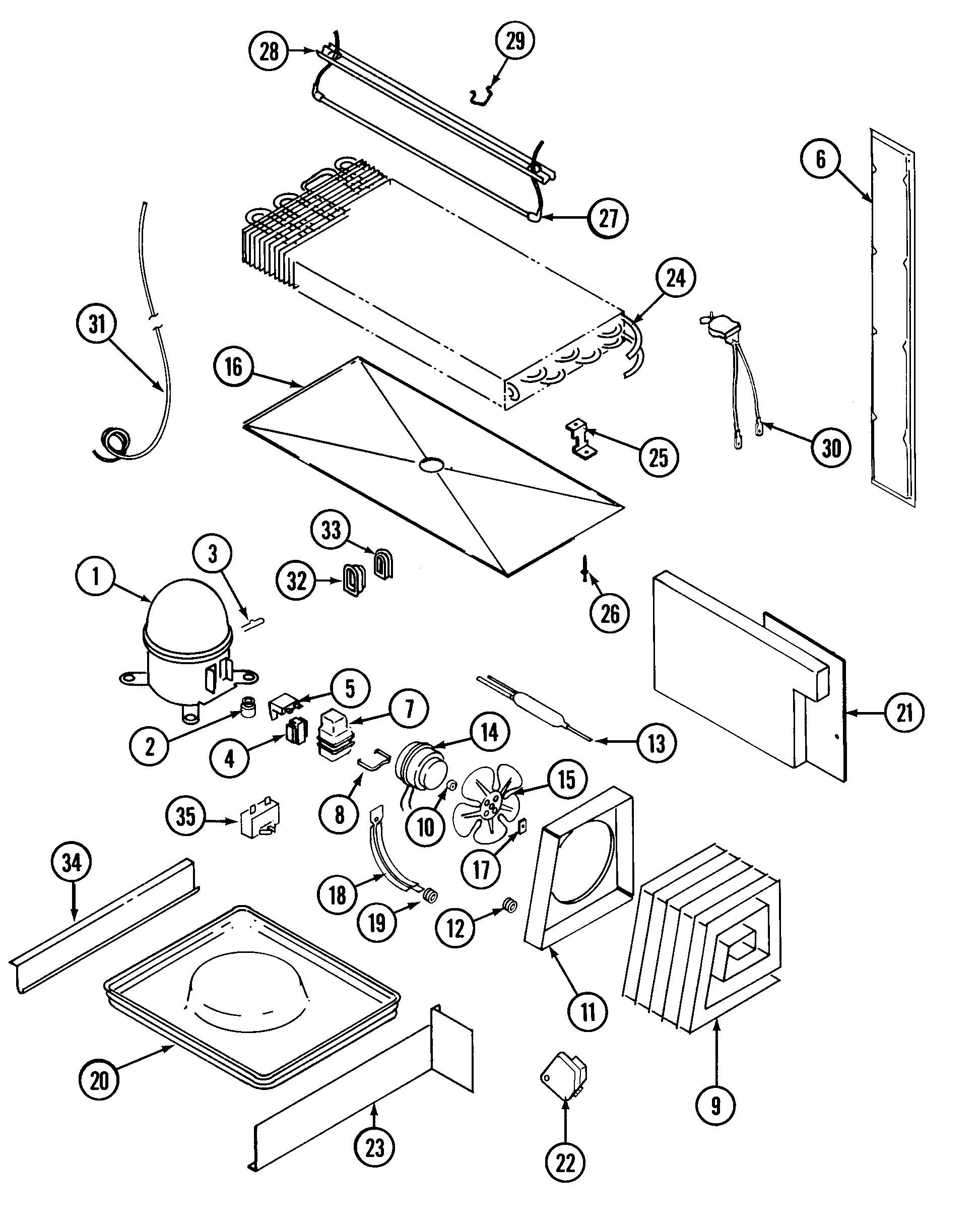 Unit compartment & system