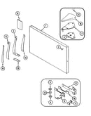 Freezer outer door