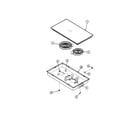 Maytag CAE1700ACB glass cartridge diagram