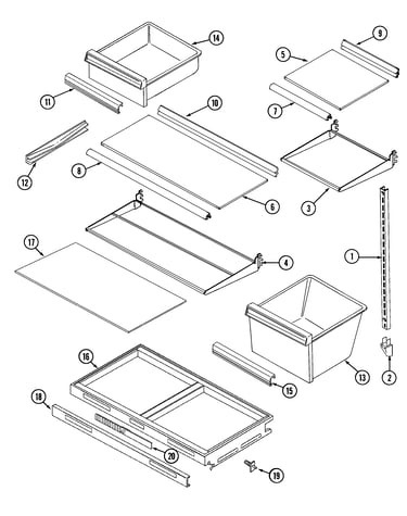 Shelves & accessories