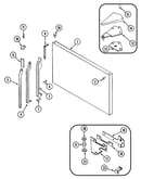 Freezer outer door