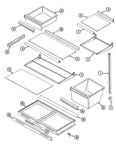 Shelves & accessories