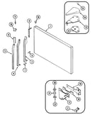 Freezer outer door
