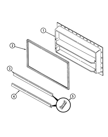 Freezer inner door