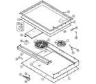Maytag CSE9000BCM top assembly diagram