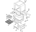 Maytag CRG9700CAM oven/base diagram