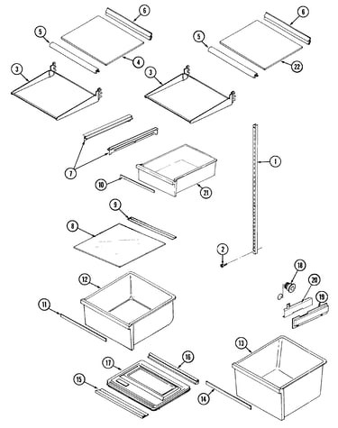 Shelves & accessories