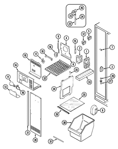 Freezer compartment
