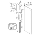 Maytag RST2200EAM fresh food outer door diagram