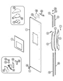 Freezer outer door