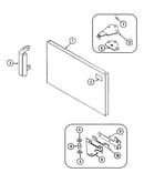 Freezer outer door