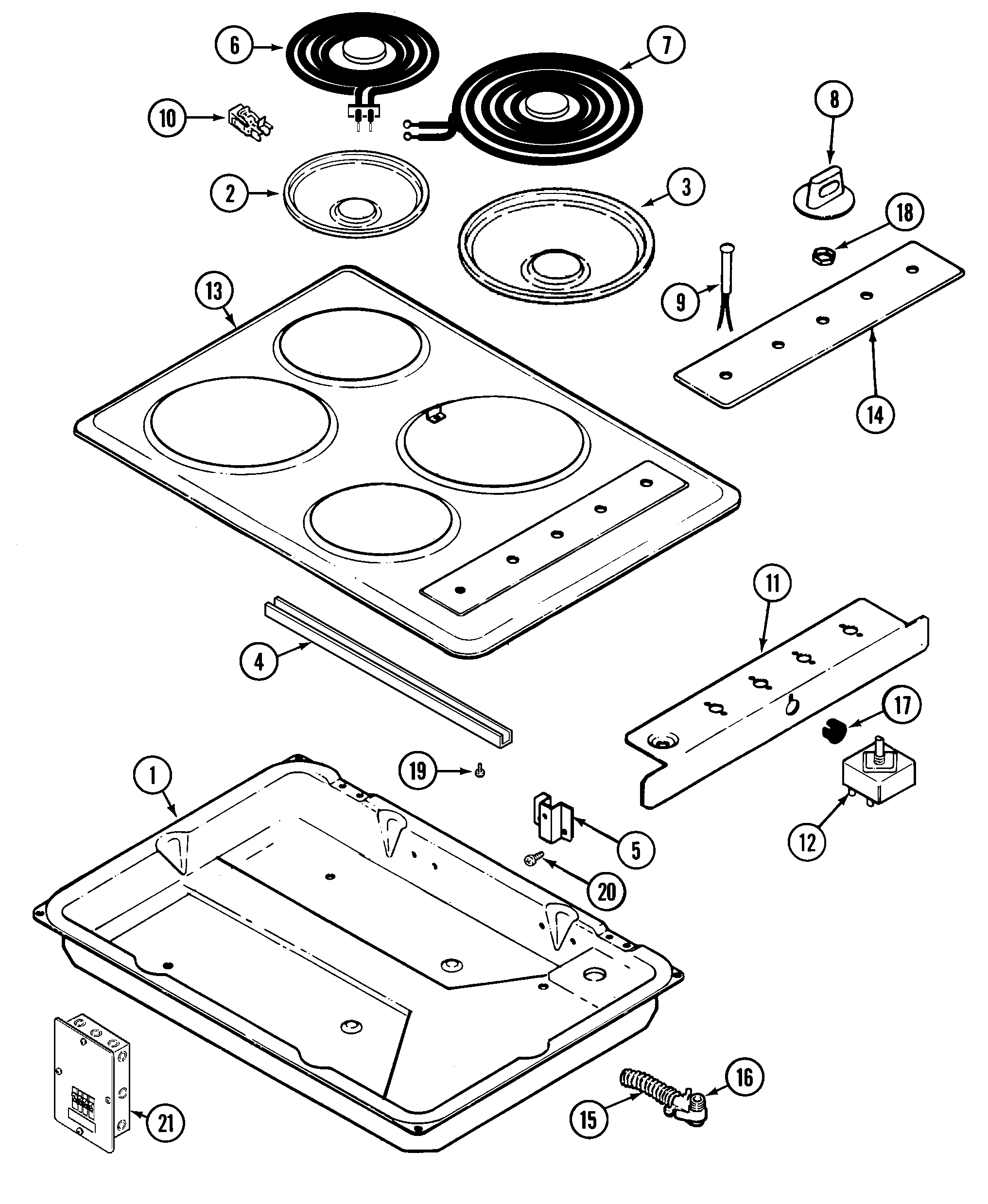 Top assembly
