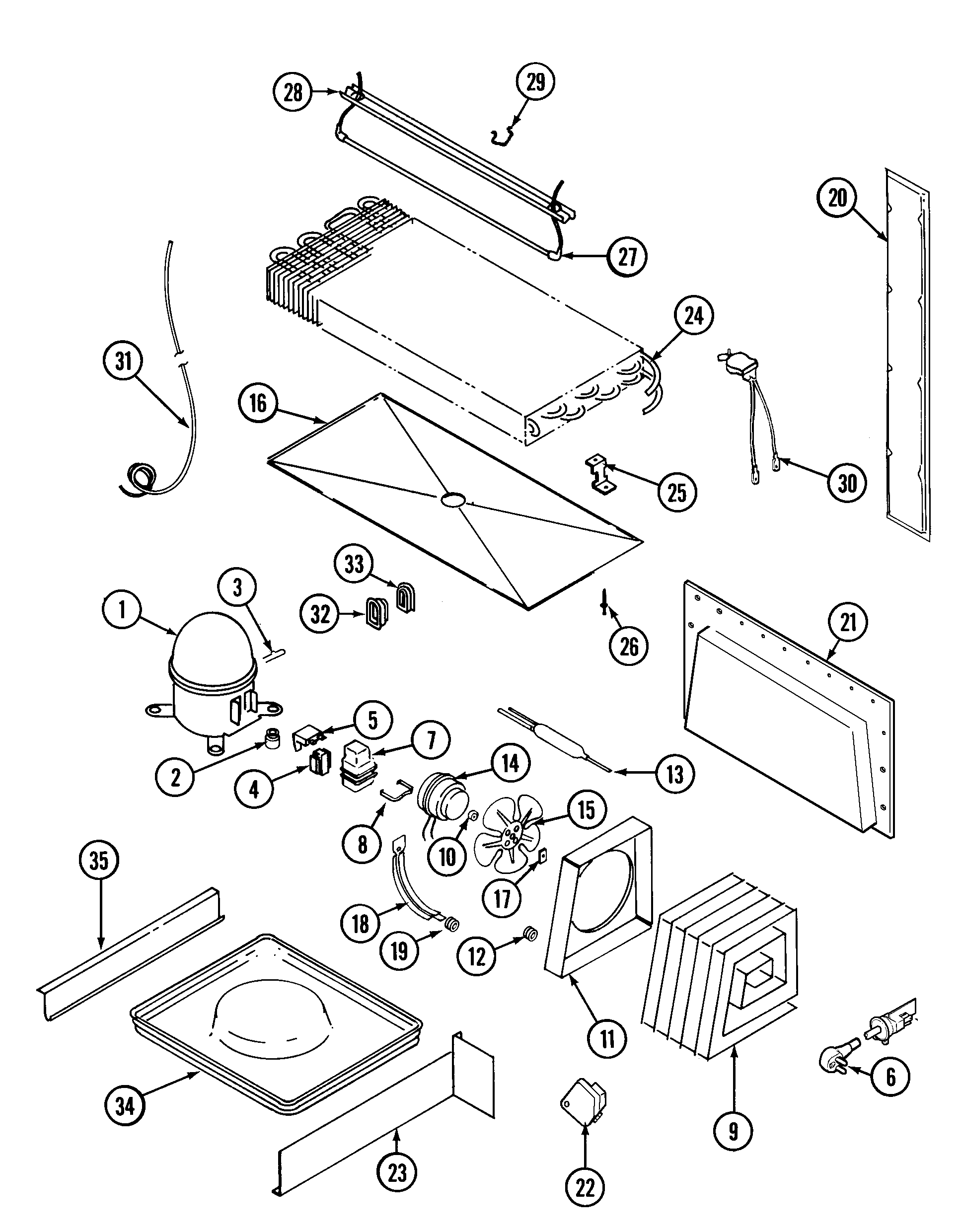 Unit compartment & system