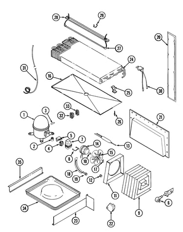 Unit compartment & system