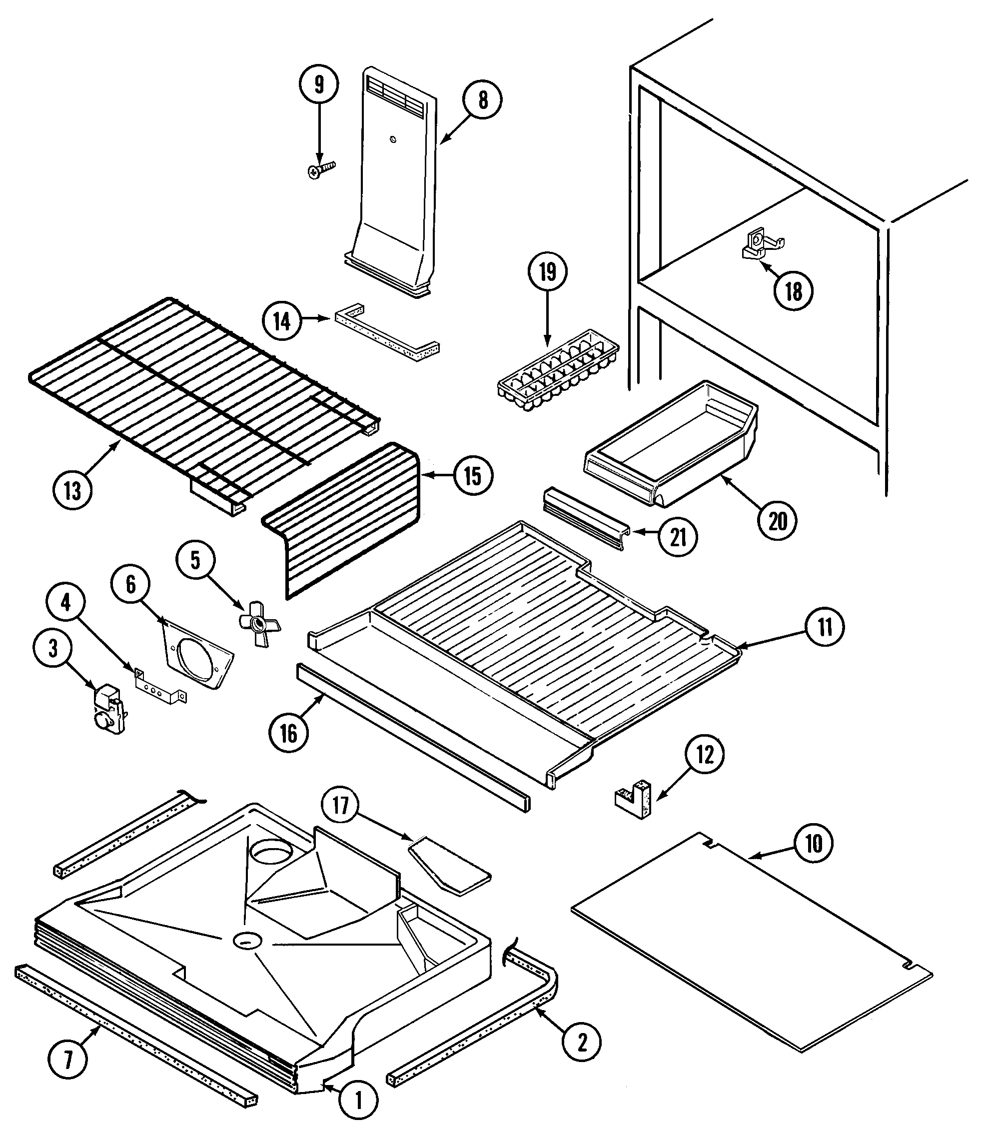 Freezer compartment