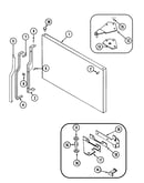 Freezer outer door