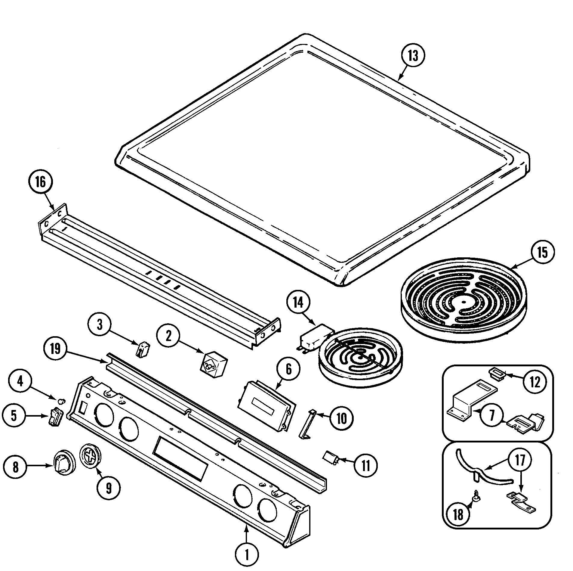 Top assembly