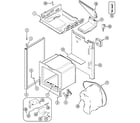 Maytag CRG7700BAW body diagram