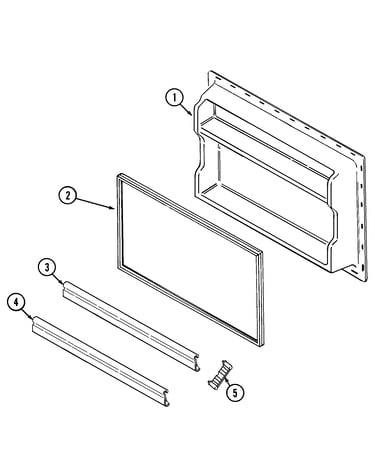 Freezer inner door