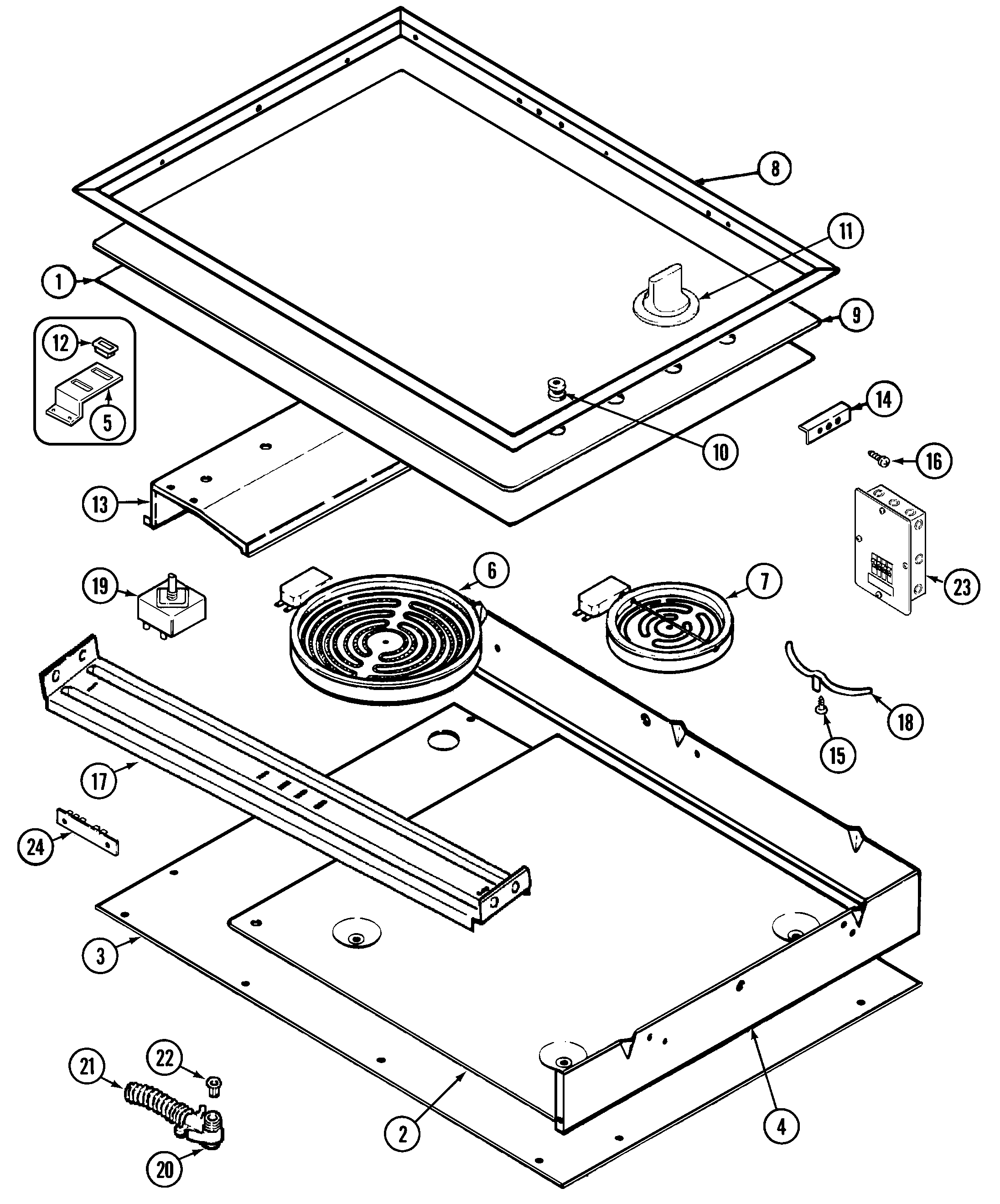 Top assembly