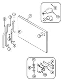 Freezer outer door