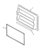 Freezer inner door