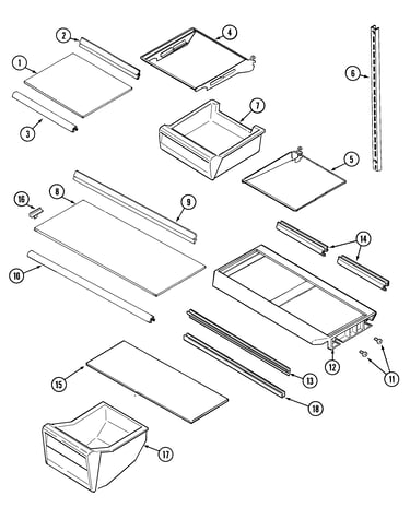 Shelves & accessories