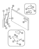 Freezer outer door