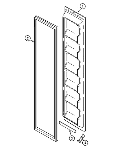 Freezer inner door