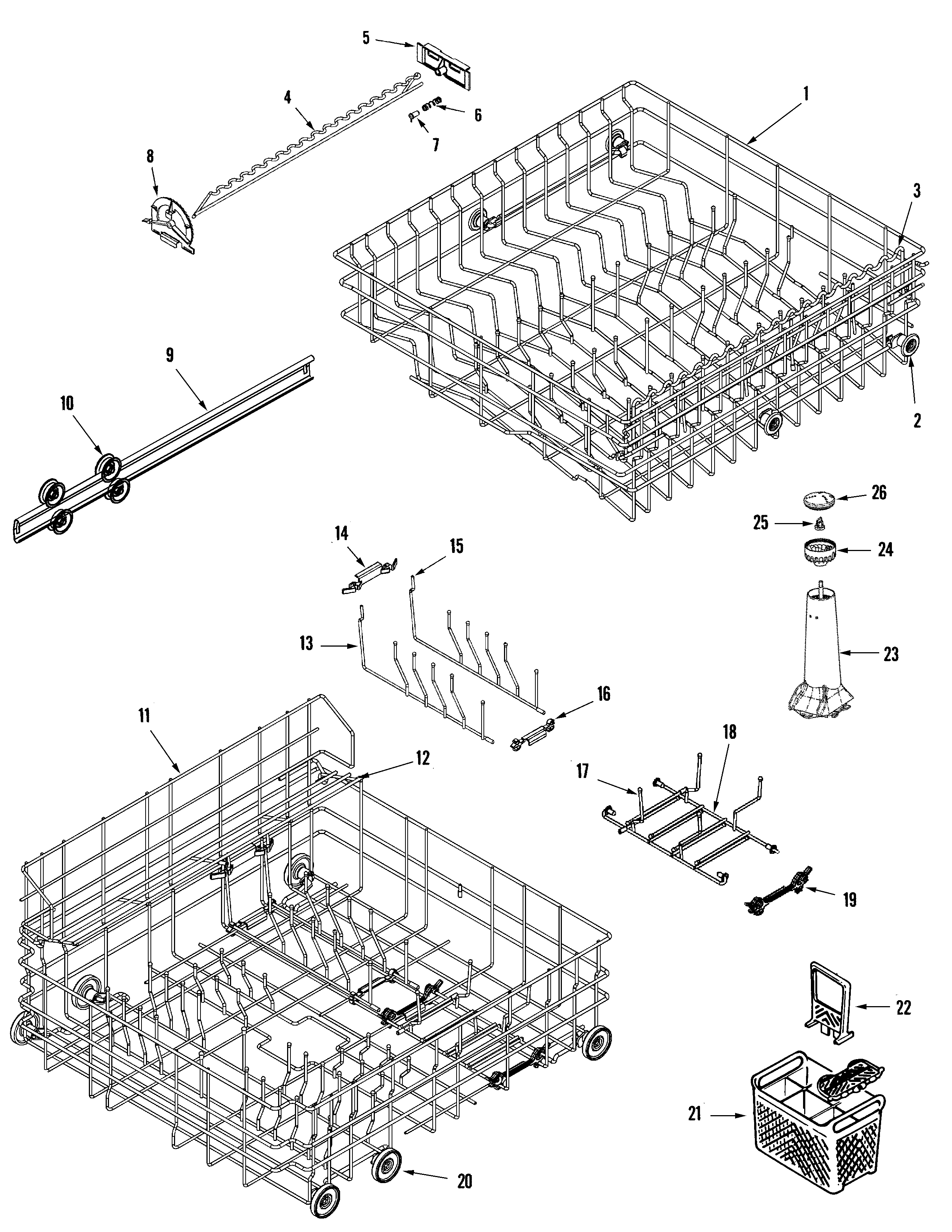 Track & rack assembly