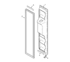 Crosley CS21B5DQ freezer inner door (bisque) diagram