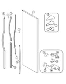 Fresh food outer door (jcd2389deb/q/w)