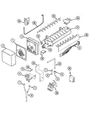 Ice maker (jcd2389dtb/w)