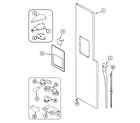 Maytag MZD2766GES freezer outer door diagram