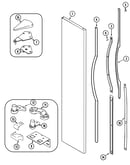 Freezer outer door