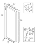 Fresh food outer door