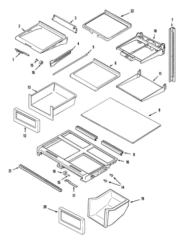 Shelves & accessories