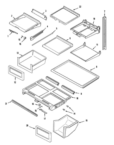 Shelves & accessories