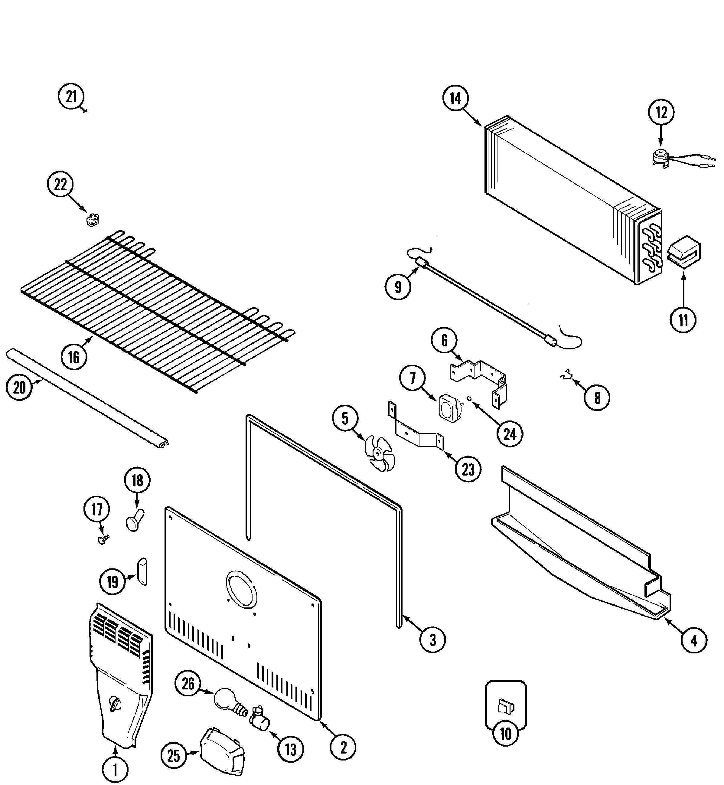 Freezer compartment