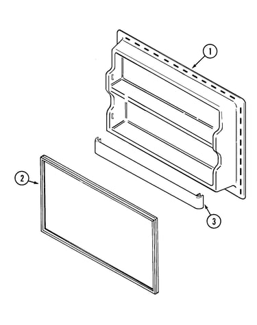 Freezer inner door