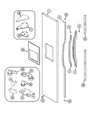 Freezer outer door
